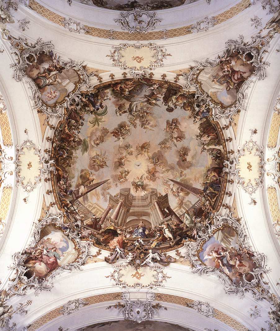 Ceiling fresco